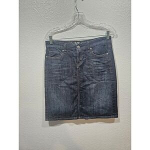 It Los Angeles Jeans Jean‎ Denim Skirt Women's Size 28